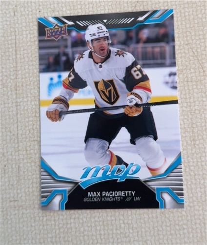 2022-23 Upper Deck MVP #72 Max Pacioretty — front