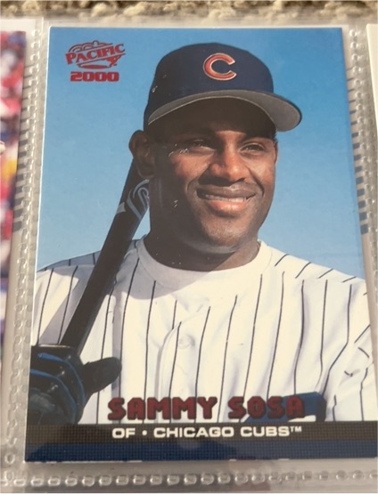 2000 Pacific #91 Sammy Sosa — front