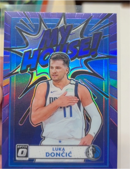 2020-21 Donruss Optic #13 Luka Doncic My House — front