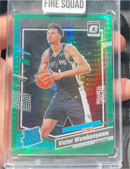 2023-24 Panini Donruss Optic #225 Victor Wembanyama Rated Rookie — front