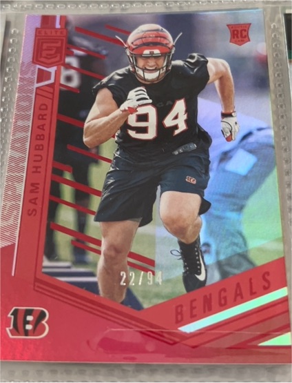 2018 Donruss Elite #114 Sam Hubbard — front