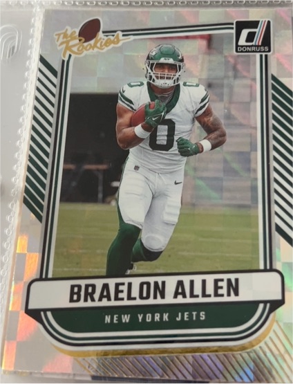 2024 Donruss The Rookies #TR-27 Braelon Allen — front