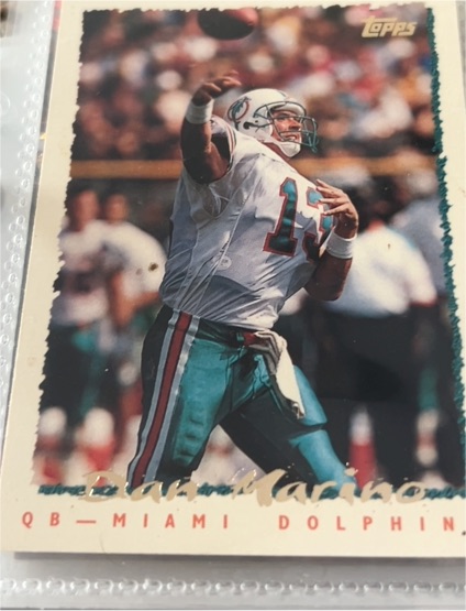 1995 Topps #350 Dan Marino — front