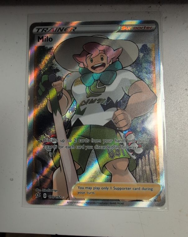 2020 Pokémon TCG Rebel Clash #190 Milo — front