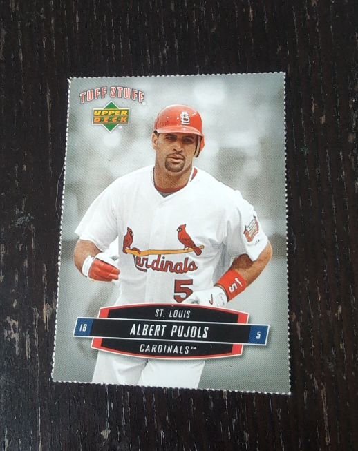 2006 Upper Deck Tuff Stuff #TSUD-7 Albert Pujols — front
