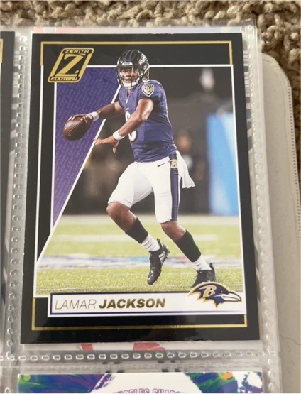 2024 Panini Zenith #7 Lamar Jackson — front
