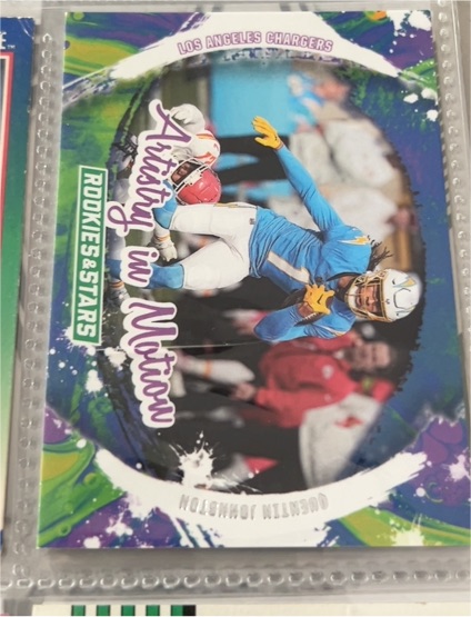 2024 Panini Rookies & Stars #AIM-QJN Quentin Johnston Artistry in Motion — front