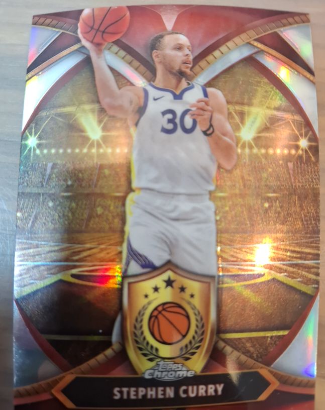 2024-25 Topps Chrome Ball of Duty #BOD-3 Stephen Curry — front