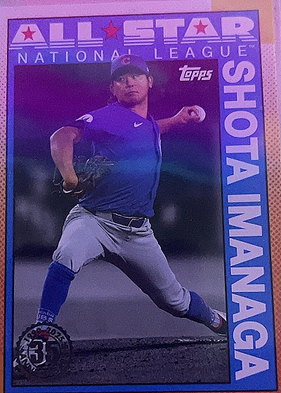 2025 Topps Series 2 1990 Topps All-Star #90AS-47 Shota Imanaga — front