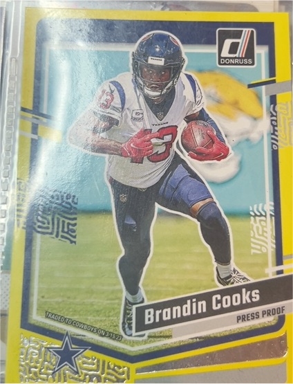 2023 Donruss #71 Brandin Cooks — front