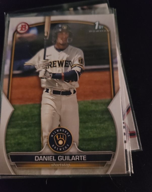 2023 Bowman #BP-21 Daniel Guilarte — front