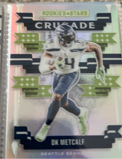 2024 Panini Rookies & Stars Crusade Silver #C-DMF DK Metcalf — front