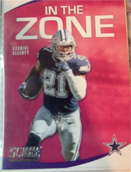 2020 Score In the Zone #IZ-EE Ezekiel Elliott — front