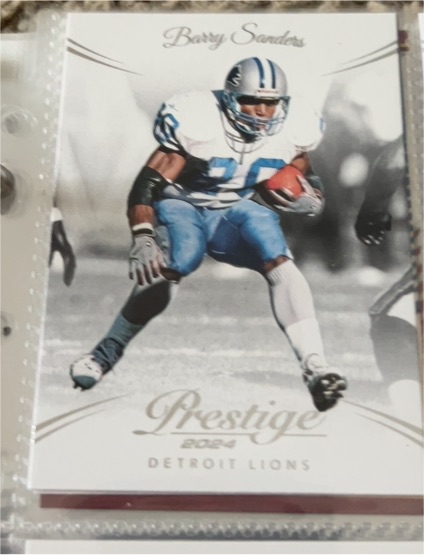 2024 Panini Prestige #104 Barry Sanders — front