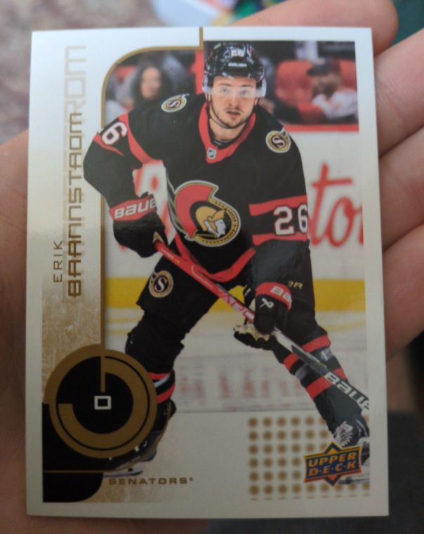 2002 Upper Deck Erik Brannstrom — front