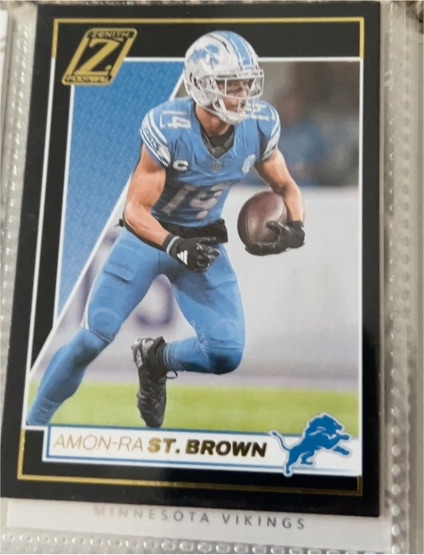 2024 Panini Zenith #33 Amon-Ra St. Brown — front