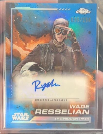 2024 Topps Chrome Star Wars #035 Wade Resselian — front