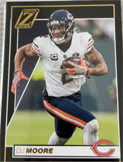 2024 Panini Zenith #17 DJ Moore — front
