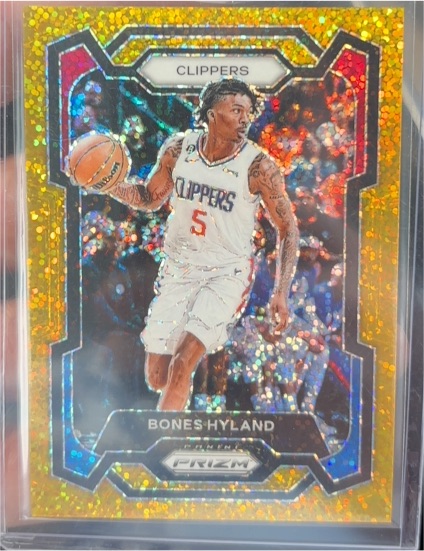 2023-24 Panini Prizm #56 Bones Hyland — front