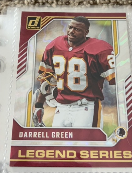 2024 Donruss #4 Darrell Green The Legends Series — front