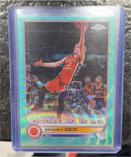 2022 Topps Chrome McDonald's All American #16 Gradey Dick — front