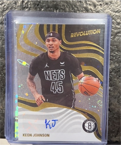 2023-24 Panini Revolution Keon Johnson — front