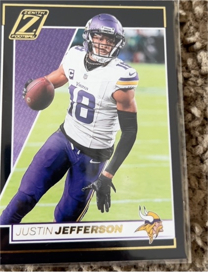2024 Panini Zenith #63 Justin Jefferson — front