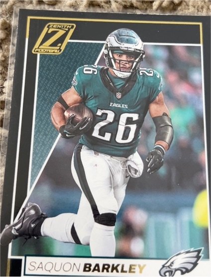 2024 Panini Zenith #80 Saquon Barkley — front
