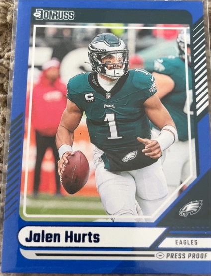 2024 Donruss #50 Jalen Hurts — front