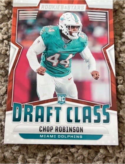 2024 Panini Rookies & Stars #DC-CRN Chop Robinson Draft Class — front
