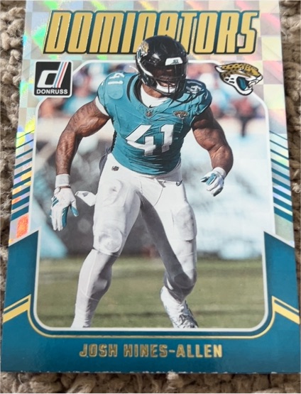 2024 Panini Donruss Dominators #29 Josh Hines-Allen — front