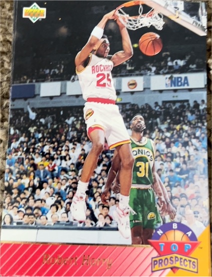 1992-93 Upper Deck #464 Robert Horry — front