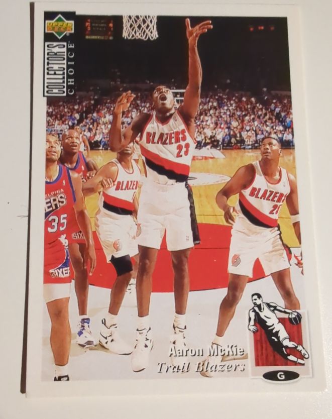 1994 Upper Deck Collector's Choice #341 Aaron McKie — front