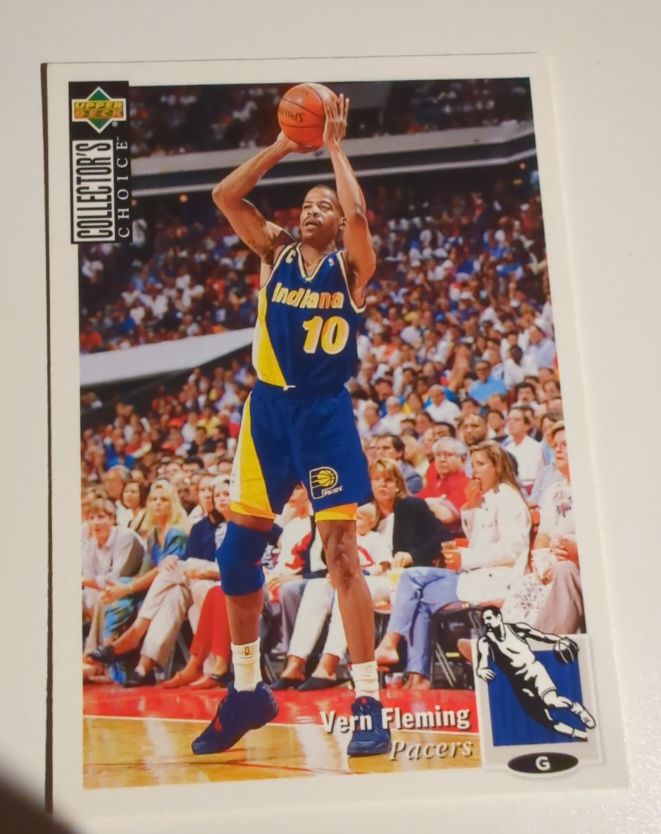 1994-95 Upper Deck Collector's Choice #348 Vern Fleming — front