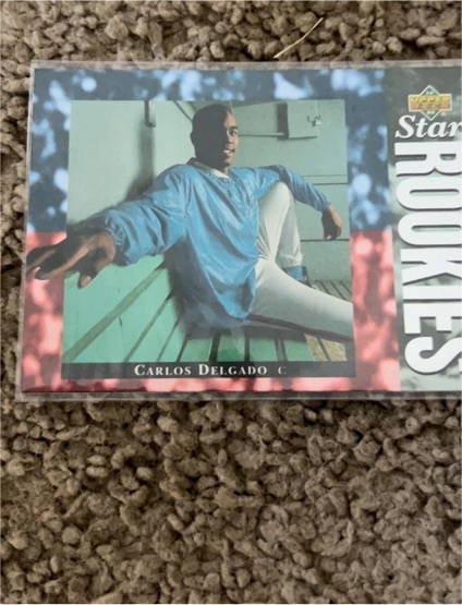 1994 Upper Deck Star Rookies #8 Carlos Delgado — front