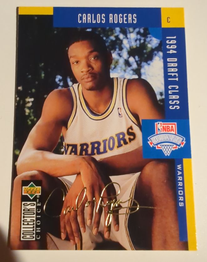1994 Upper Deck Collector's Choice #416 Carlos Rogers — front