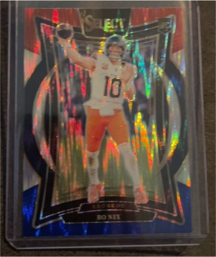 2024 Panini Select # Bo Nix — front