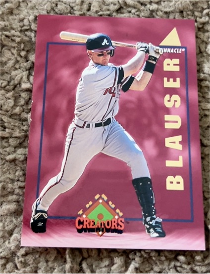 1994 Pinnacle The Run Creators #RC29 Jeff Blauser — front