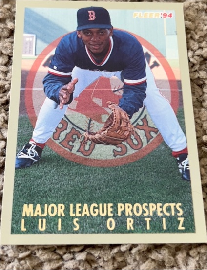 1994 Fleer Major League Prospects #28 Luis Ortiz — front