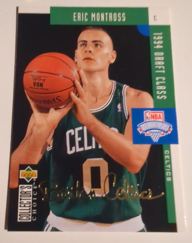 1994-95 Upper Deck Collector's Choice #414 Eric Montross Boston Celtics — front