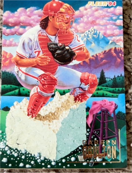 1994 Fleer Pro-Visions #1 Darren Daulton — front