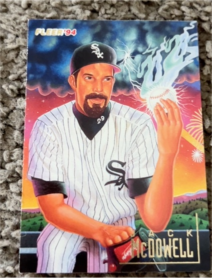 1994 Fleer Pro Visions #7 Jack McDowell — front