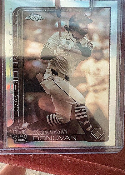 2025 Topps Chrome #233 Brendan Donovan — front
