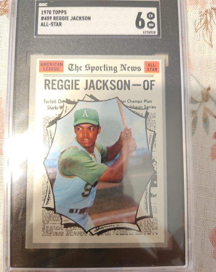 1970 Topps #459 Reggie Jackson All-Star — front
