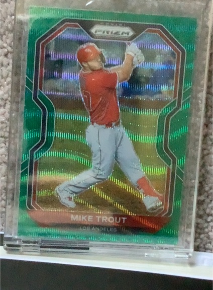 2021 Panini Prizm #173 Mike Trout — front