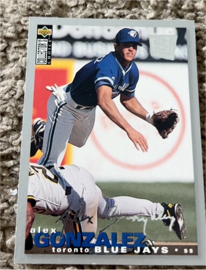 1995 Collector's Choice SE #53 Alex Gonzalez — front