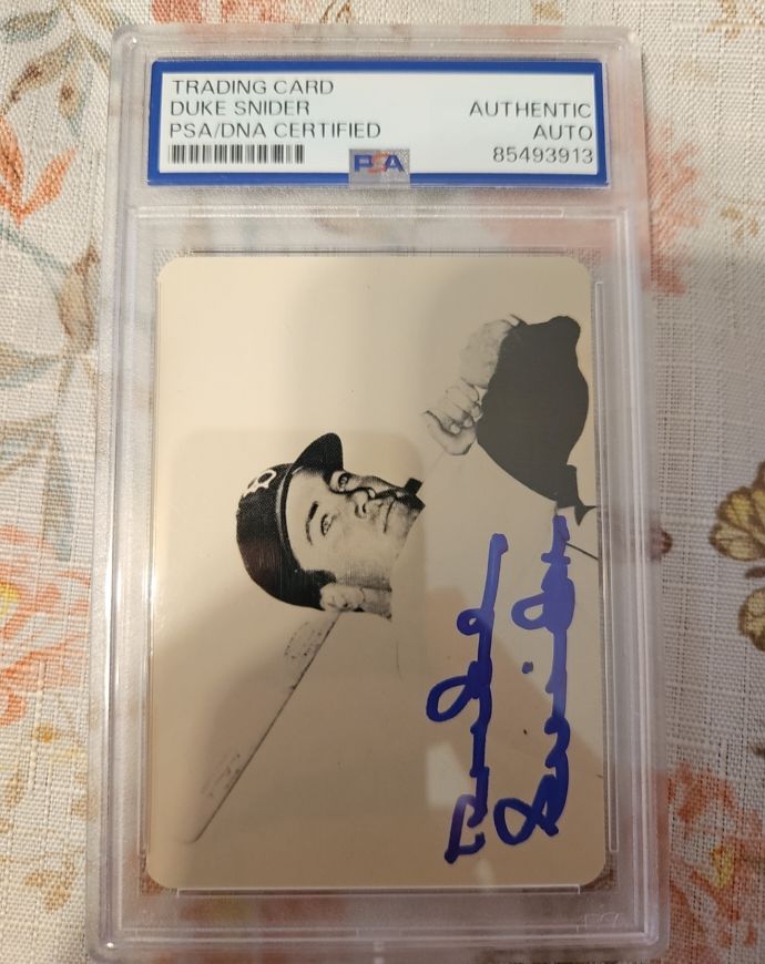 1981 San Diego Sports Collectors Association #3 Duke Snider — front