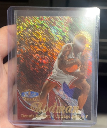 1997 Fleer Flair Showcase Dennis Rodman Chicago Bulls — front