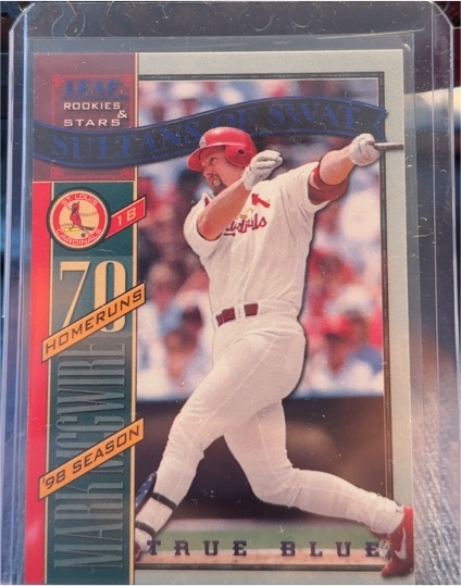 1998 Leaf Rookies & Stars #338 Mark McGwire — front