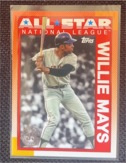 2025 Topps Series 2 #90AS-30 Willie Mays 1990 Topps Baseball All-Stars — front